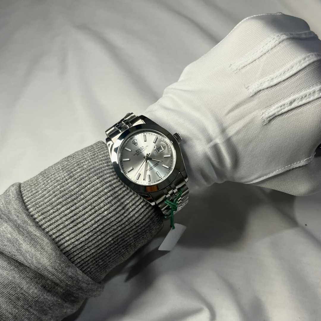 Rolex Date-Just blanche