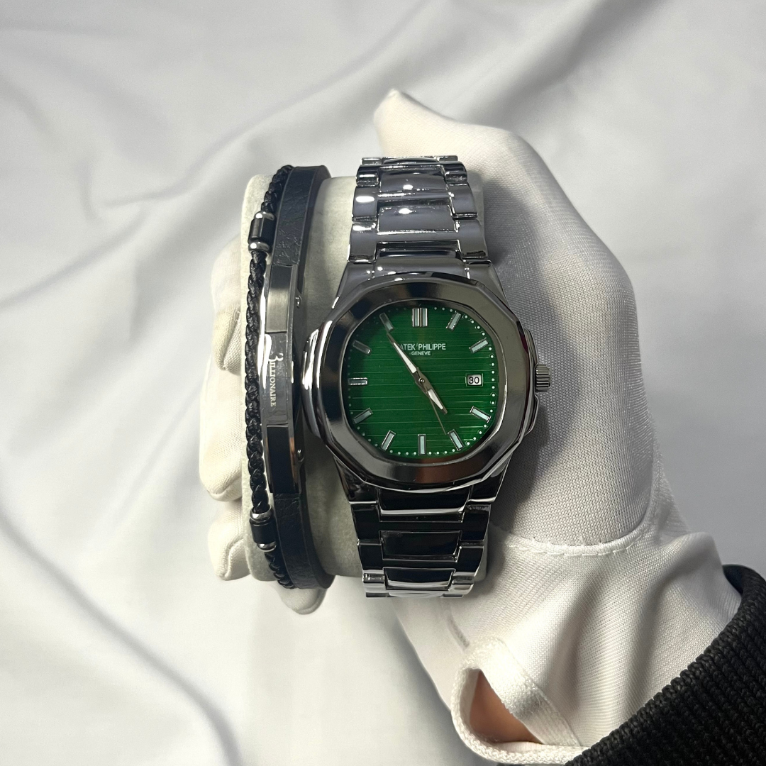 Pateck Phillipe et Bracelet Billionaire