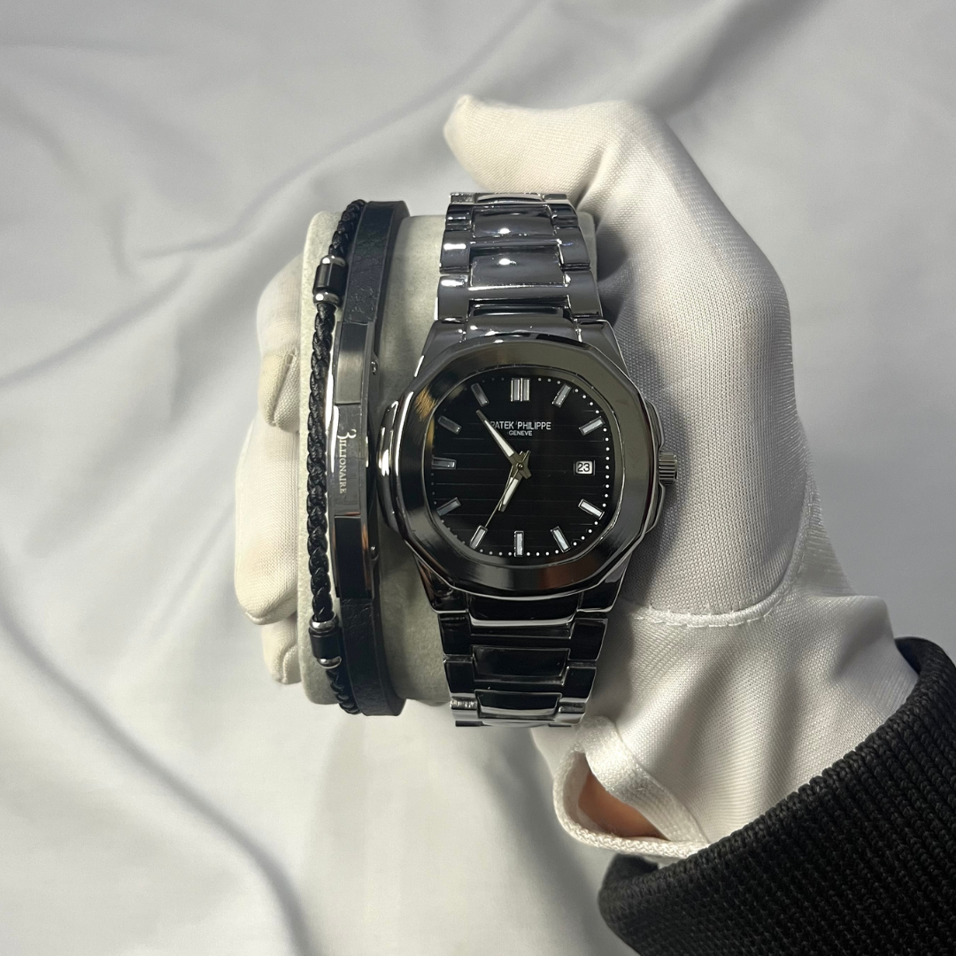 Pateck Phillipe et Bracelet Billionaire