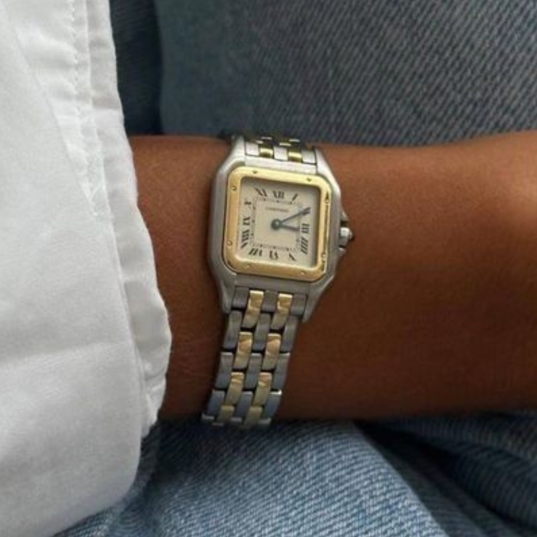 Cartier Panthere Gold & Silver
