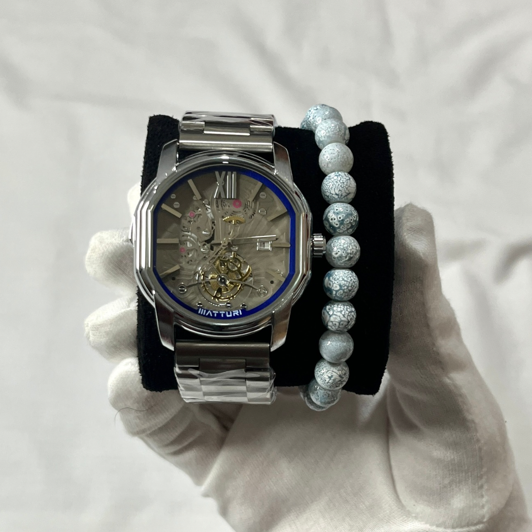 Montre matturi et gourmette