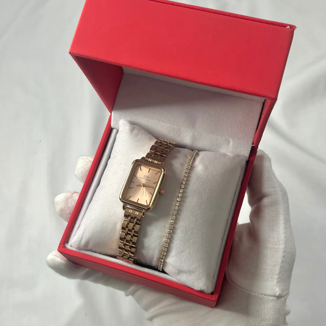 Daniel wellington et bracelet riviera