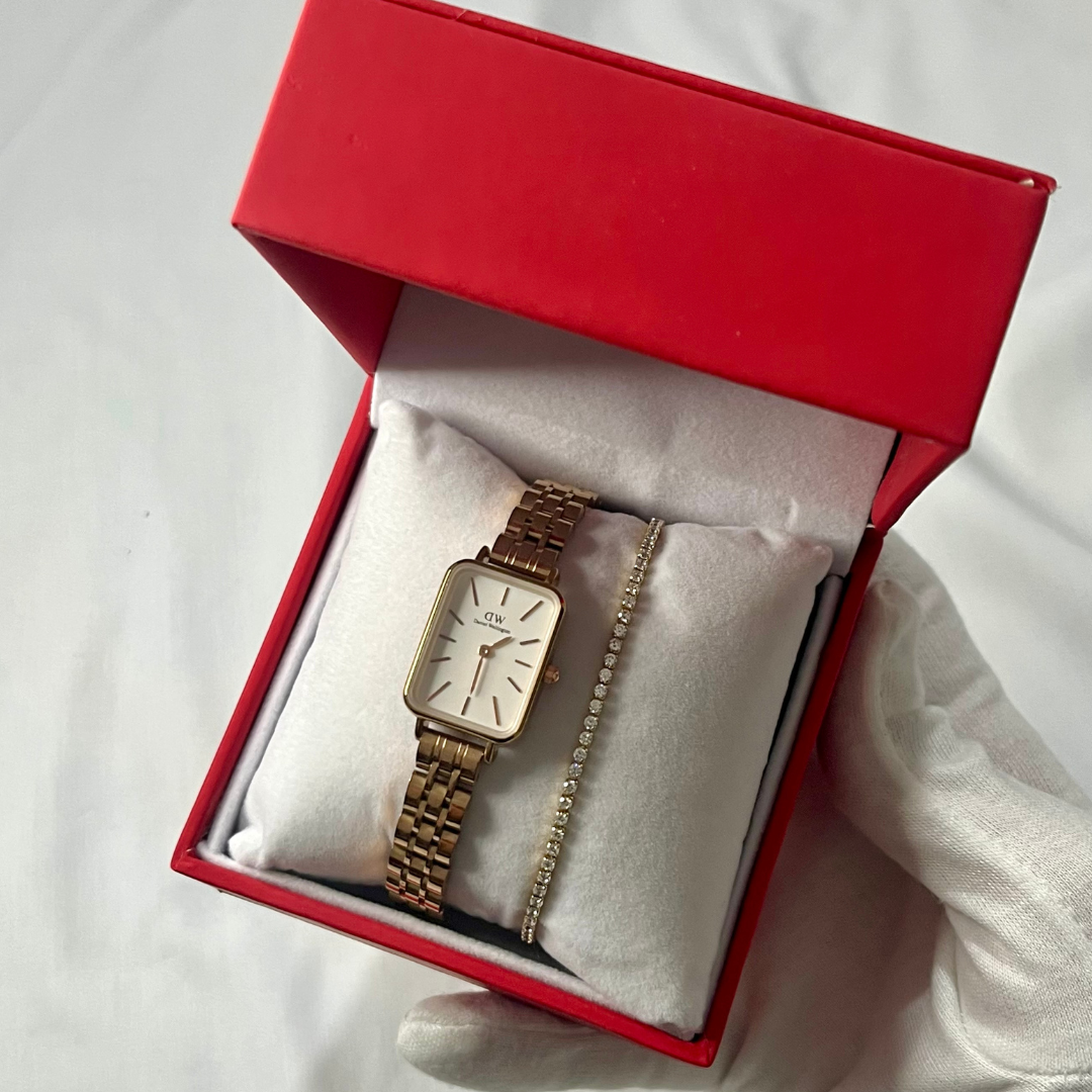 Daniel wellington et bracelet riviera