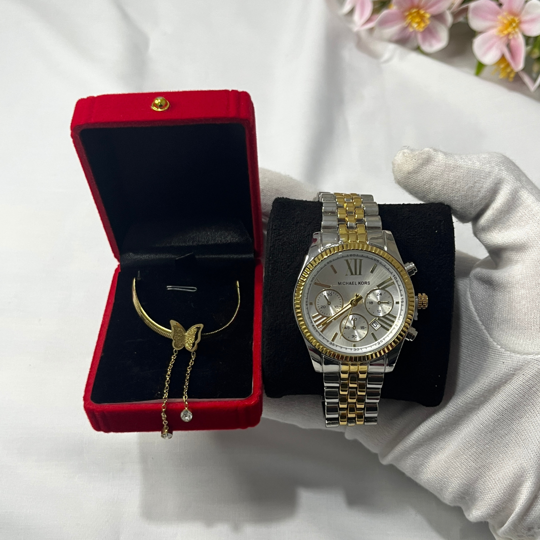 Montre michael kors et colier