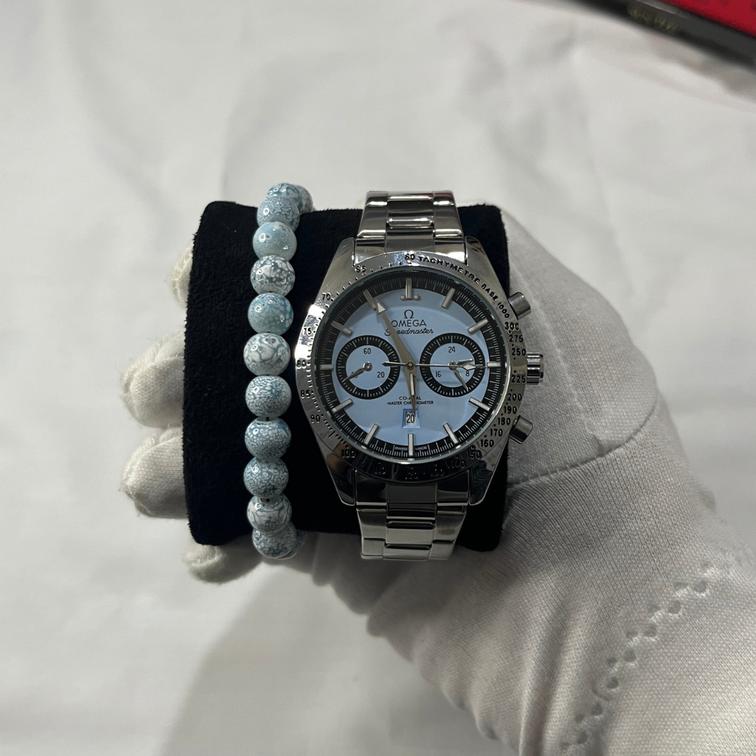 Omega et Colier + Gourmette cadeau🎁