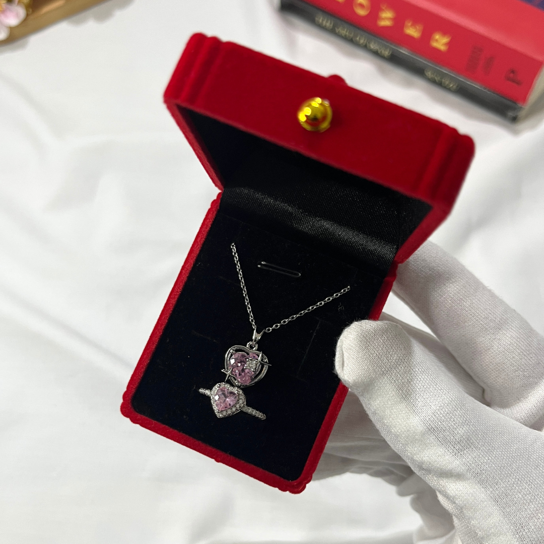 Colier et Bague (Avec boite)