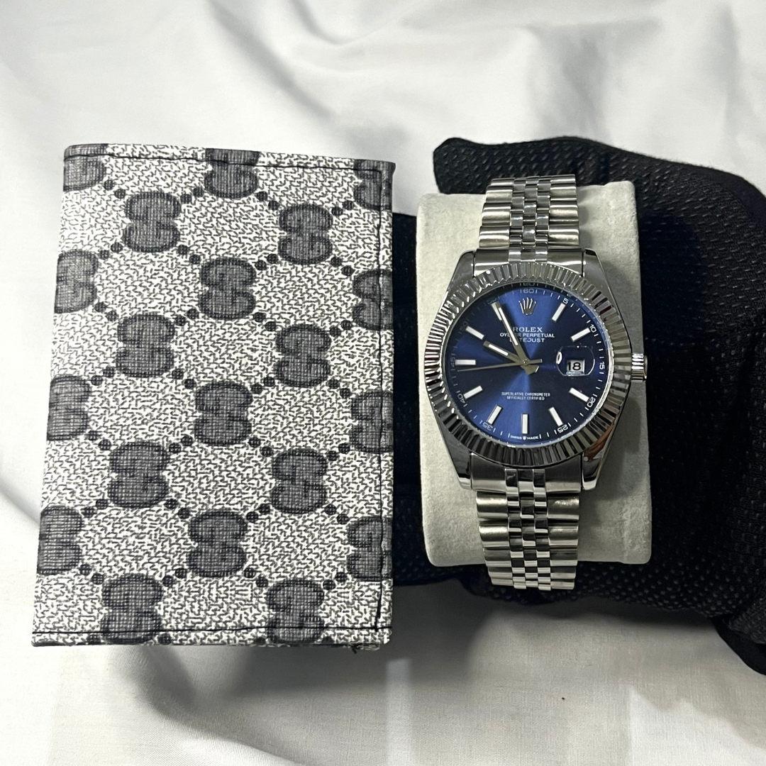Rolex et Porte money Gucci